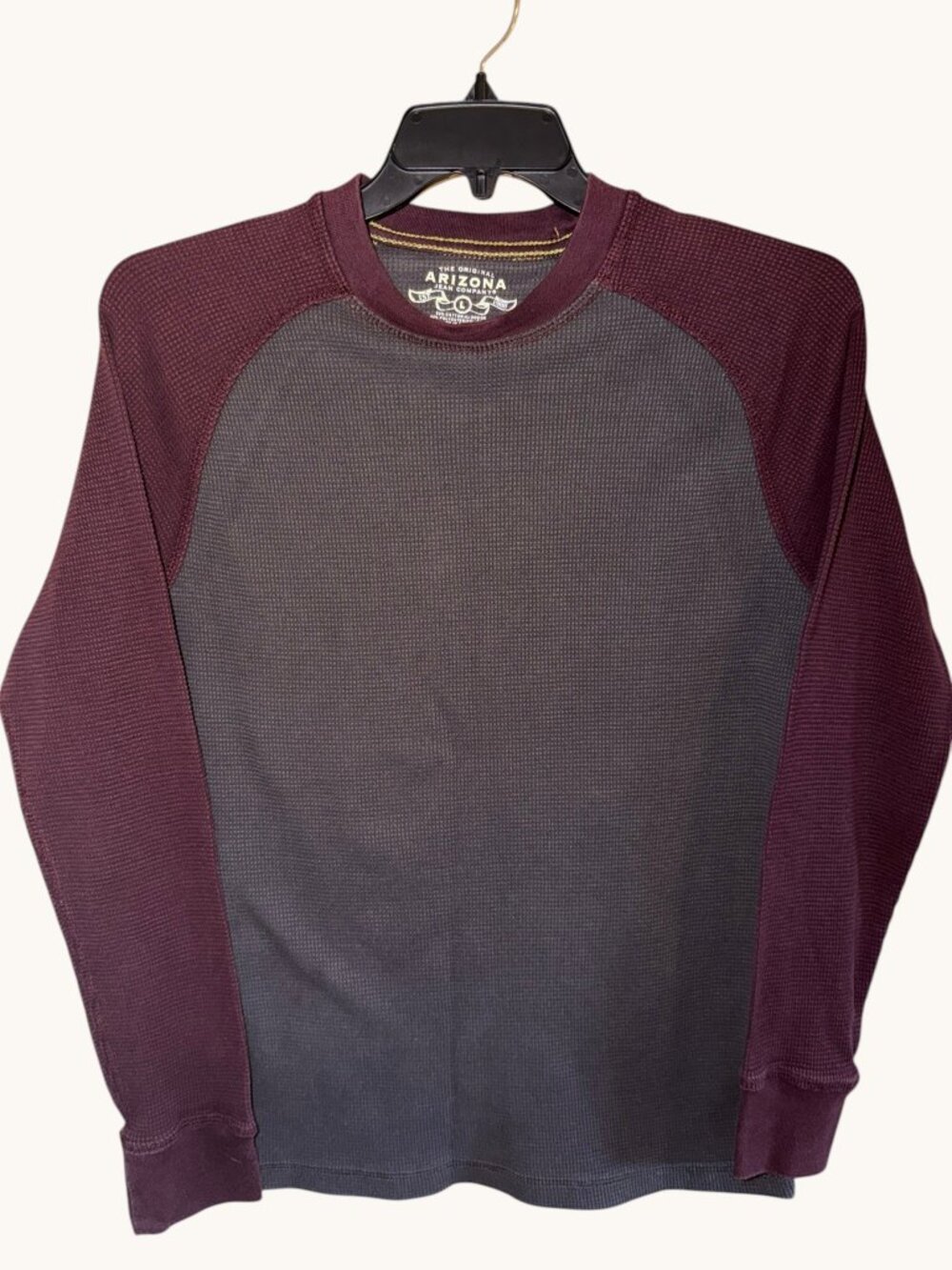 Arizona Men's Thermal Shirt Size Large